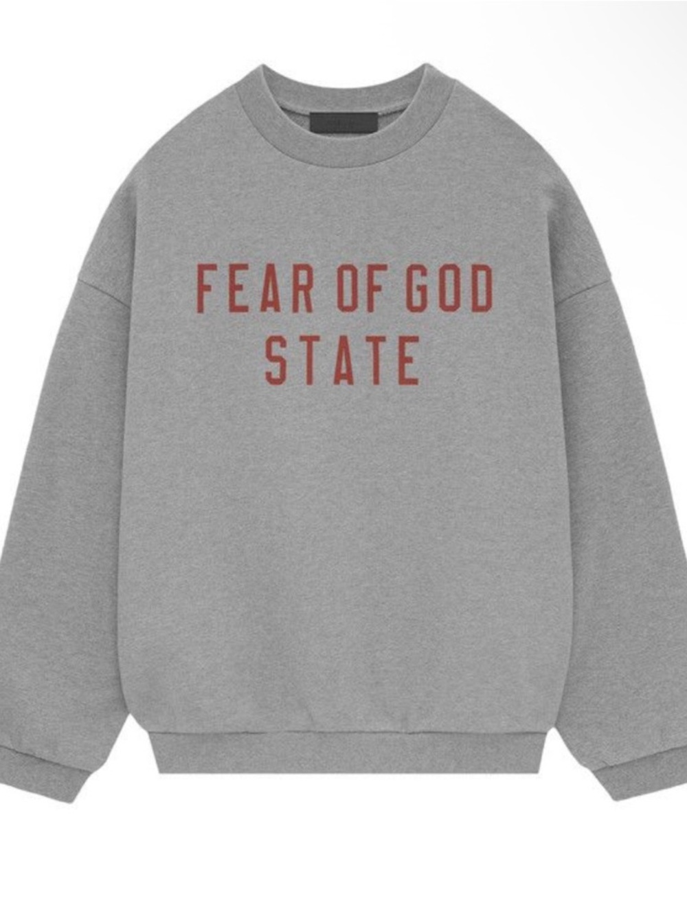 Fear of God Essentials Fleece Crewneck ‘Dark Heather’